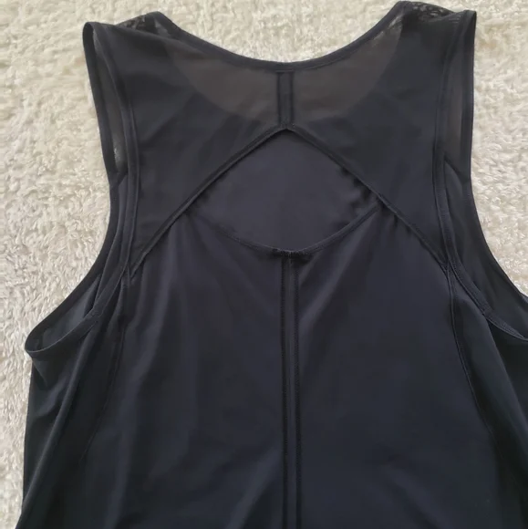 Lululemon athletica black mesh tank - Picture 5 of 8